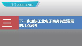 加快服務(wù)模式創(chuàng)新 推動工業(yè)電子商務(wù)轉(zhuǎn)型發(fā)展